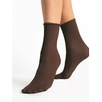 chaussettes chocolat 40 deniers fiore