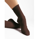 chaussette couleur chocolat 40 deniers fiore