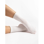 chaussette blanche 40 denier fiore sassy