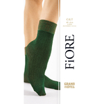chaussette verte 40 deniers fiore