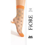 chaussettes orange 15 den