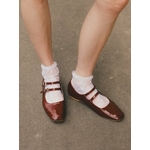 chaussettes en dentelles blanche fiore ismena