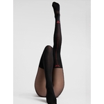 collant fiore noir 40 deniers avec ligne coutre