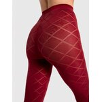 collant rouge 40 den fiore
