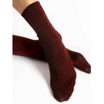 chaussette fiore bestie rouge brillant 60 deniers
