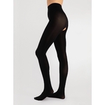 collant ouvert noir 80 deniers