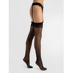 bas porte jarretelle sexy noir 20 deniers