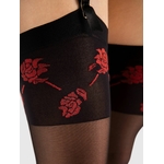 bas jarretelle fiore sabado noir sexy 20 deniers