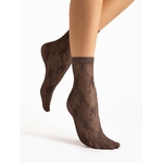 chaussettes moka floral