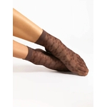 chaussettes courte 20 deniers couleur chocolat