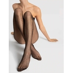 collant imitaion resille noir 20 denierw