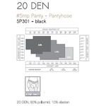 SP301 Noir tableau taille