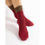 chaussette rouge 40 deniers