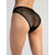 culotte noir sexy transparente