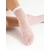 chaussette blanche fiore bella 20 deniers