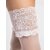 bas autofixant blanc avec dentelle fiore sandrine