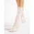 chaussettes hauts blanches 60 deniers