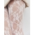 collant blanc en dentelle