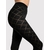 collant noir 40deniers geometrique