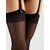 bas jarretelle noir fiore justine