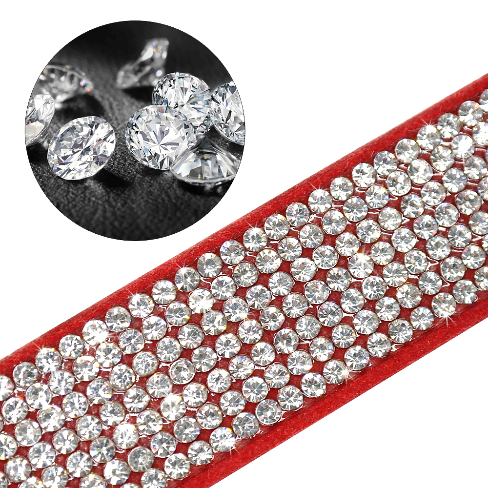 Bling-Rhinestone-Cat-Collars-Adjustable-Leather-Bowknot-Puppy-Kitten-Collar-For-Small-Medium-Dogs-Cats-Chihuahua