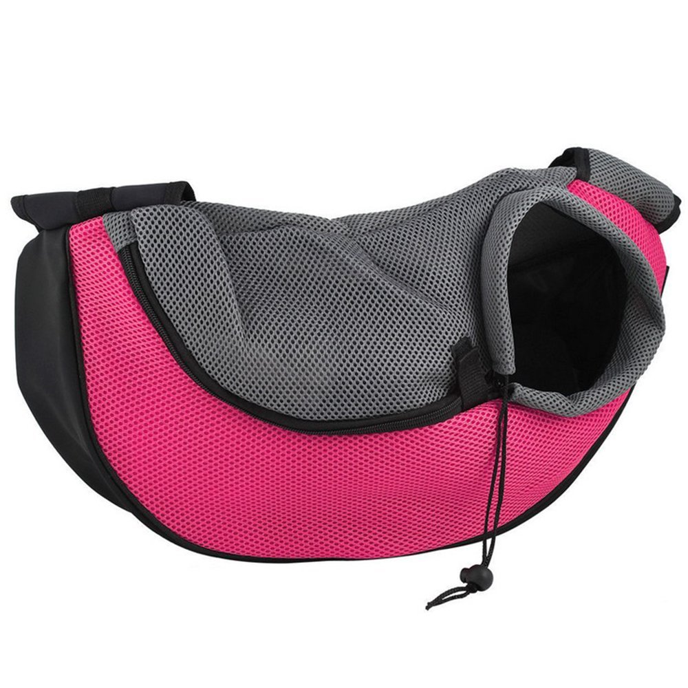Breathable-Pet-Dog-Carrier-Outdoor-Travel-Handbag-Pouch-Mesh-Oxford-Single-Shoulder-Bag-Sling-Comfort-Travel