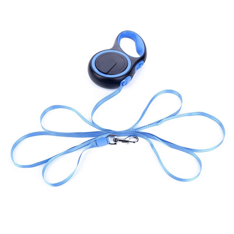 Laisses-durables-r-fl-chissants-pour-chiens-Pour-grands-chiens-corde-de-Traction-extension-automatique-corde