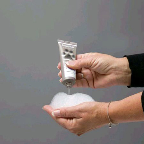 shampooing Spécial pelage Blanc empreintes Bepahar2