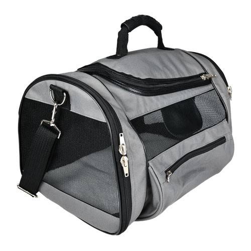 Sac de Transport 2 en 1 Avion ? et Voiture ? Gris Amyslovepet - Un