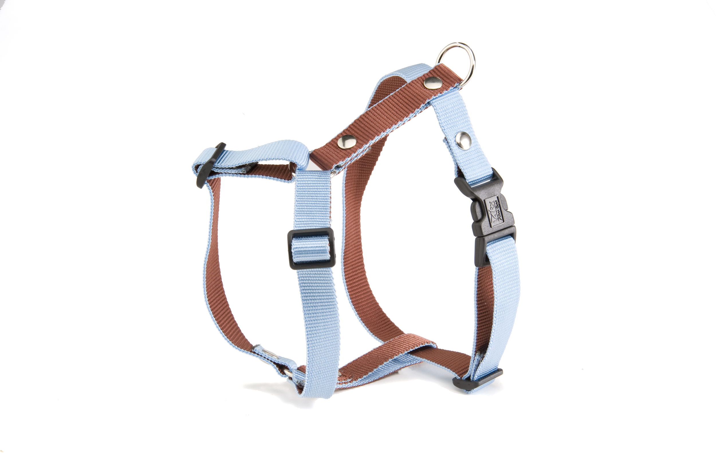 harnais-nylon-bleu-marron-s-15-x-30-a-45-cm