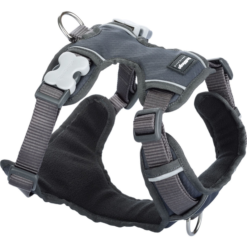 harnais-chien-red-dingo-sport-rembourre-gris