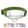 Martingal-Dog-Collar-with-Welded-Link-Chain-Pet-Nylon-Slip-Pinch-Collar-Dog-Training-Accessories-Adjustable