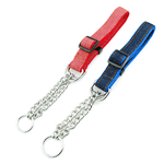 Martingal-Dog-Collar-with-Welded-Link-Chain-Pet-Nylon-Slip-Pinch-Collar-Dog-Training-Accessories-Adjustable