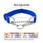 Martingal-Dog-Collar-with-Welded-Link-Chain-Pet-Nylon-Slip-Pinch-Collar-Dog-Training-Accessories-Adjustable
