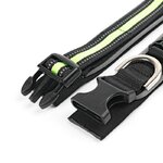 Adjustable-Reflective-Nylon-Dogs-Collar-Night-Outdoor-Safety-Pet-Collar-With-ID-Tag-Hanging-Hole-Small