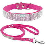 Adjustable-Suede-Leather-Puppy-Dog-Collar-Leash-Set-Soft-Rhinestone-Small-Medium-Dogs-Cats-Collars-Walking
