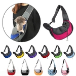 Breathable-Pet-Dog-Carrier-Outdoor-Travel-Handbag-Pouch-Mesh-Oxford-Single-Shoulder-Bag-Sling-Comfort-Travel