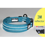 Truelove-collier-de-chien-en-Nylon-Maille-ajustable-rembourr-3M-collier-de-chien-r-fl-chissant