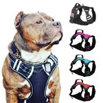 Harnais-pour-grands-chiens-Respirant-sans-traction-gilet-pour-petits-moyens-et-grands-chiens-r-glable