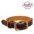 Collier cuir Doogy cognac