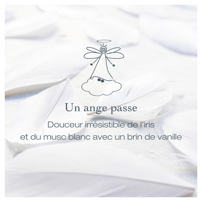 Ange Diffuseur Parfumé - Parfum Goûter D'Antan, En Plâtre Blanc, Neuf - Pour Ambiance Musicale Et Olfactive