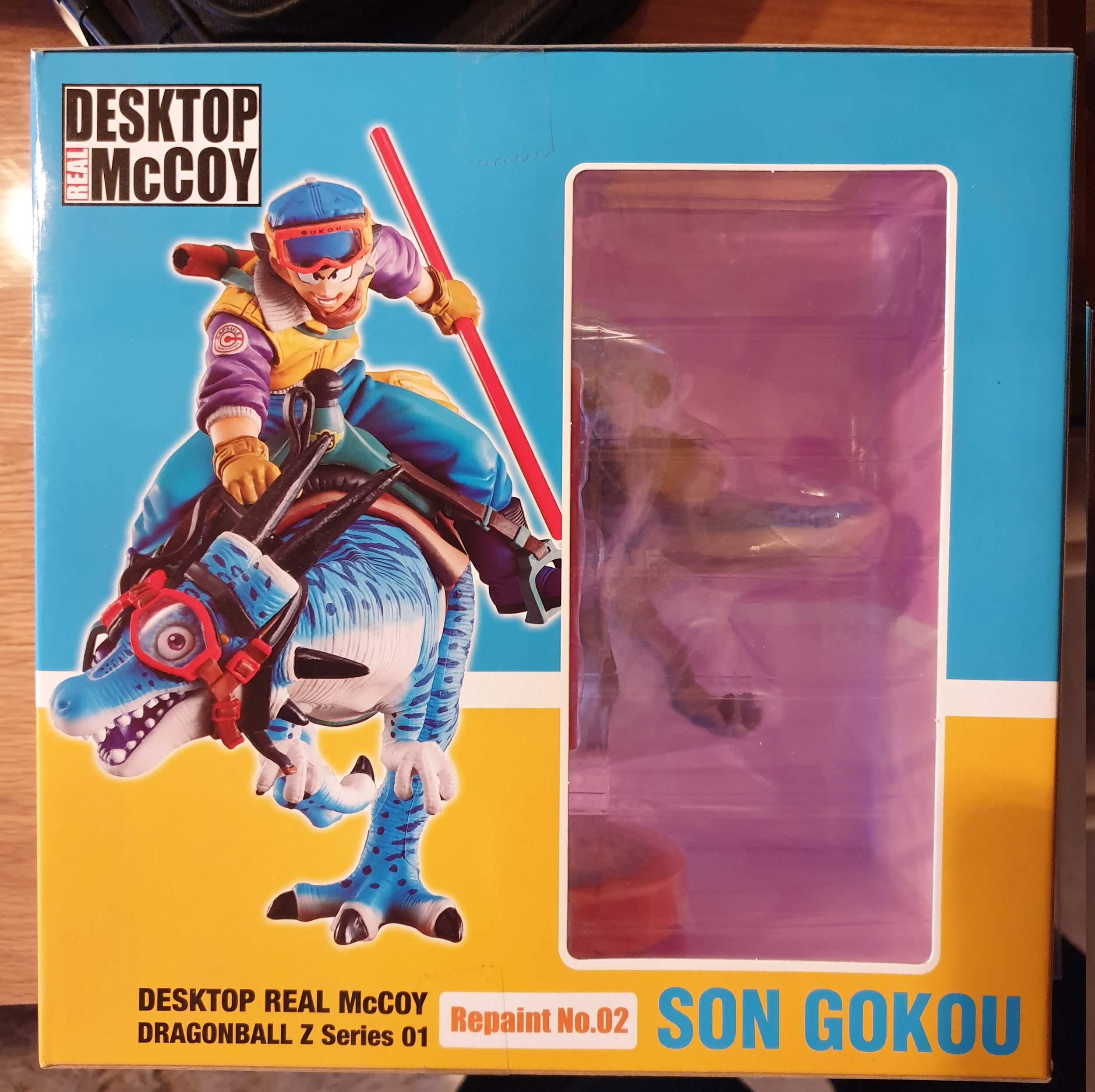 Dragonball Z Desktop Real McCoy Vol. 1 diorama PVC Son Goku 01 Repaint No. 2 15 cm06 MEHO820274