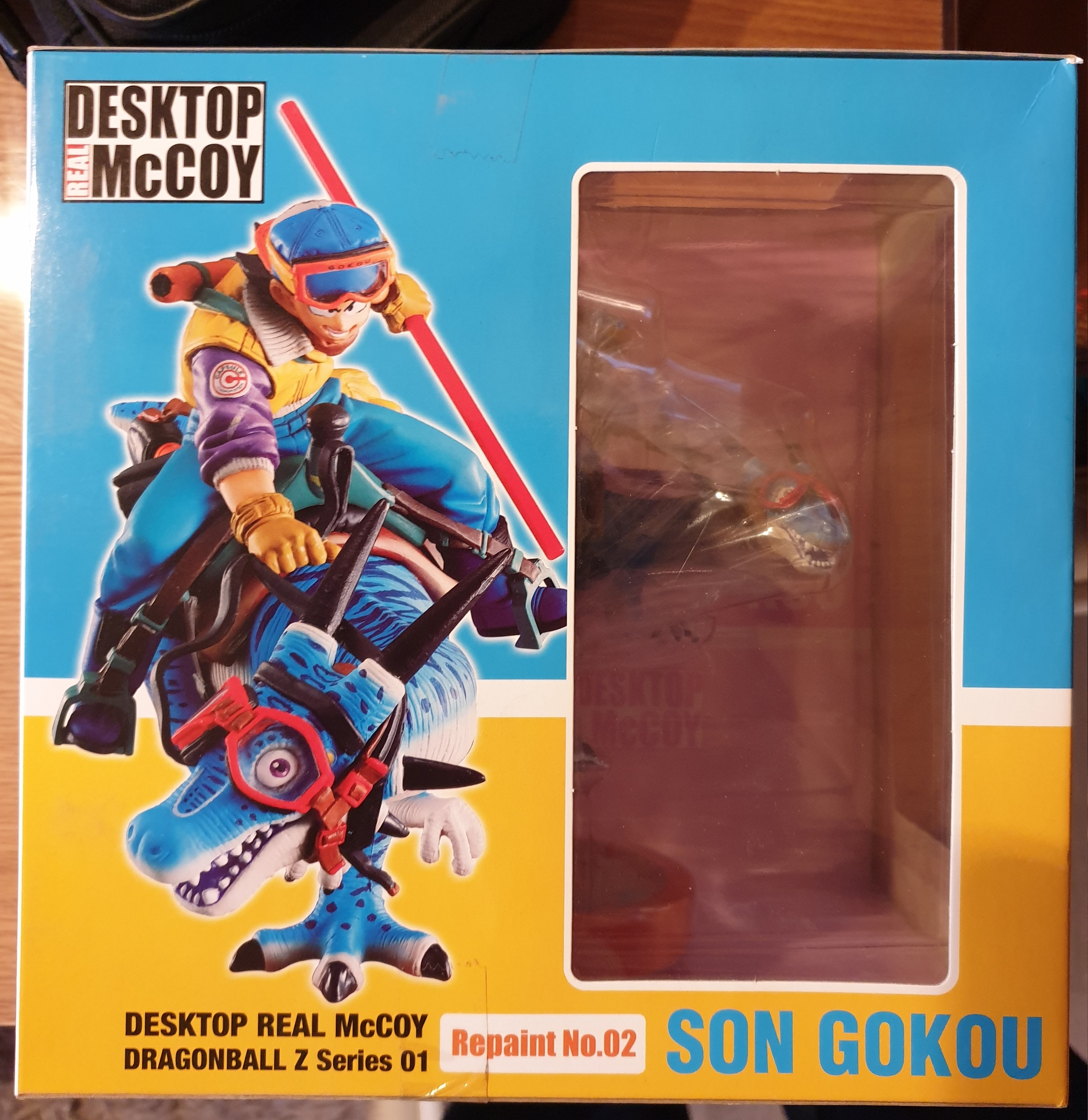 Dragonball Z Desktop Real McCoy Vol. 1 diorama PVC Son Goku 01 Repaint No. 2 15 cm08 MEHO820274