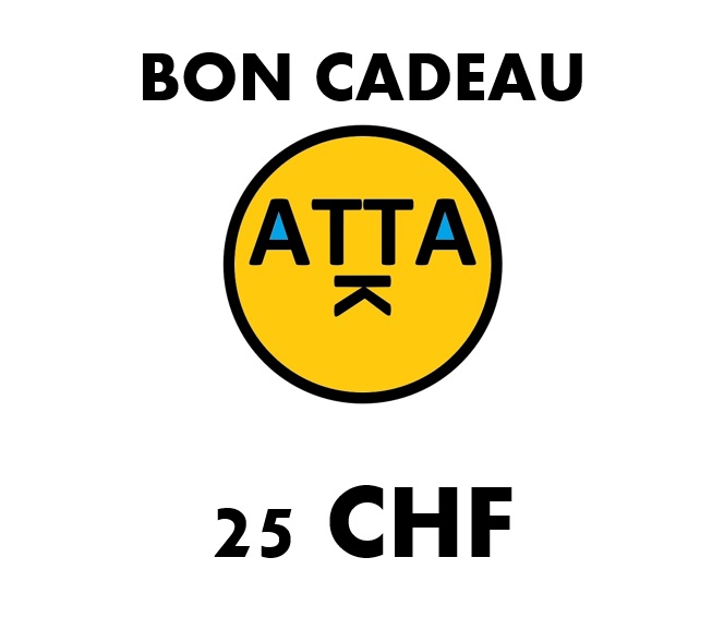 Image Bon Cadeau Attakshop 25 CHF