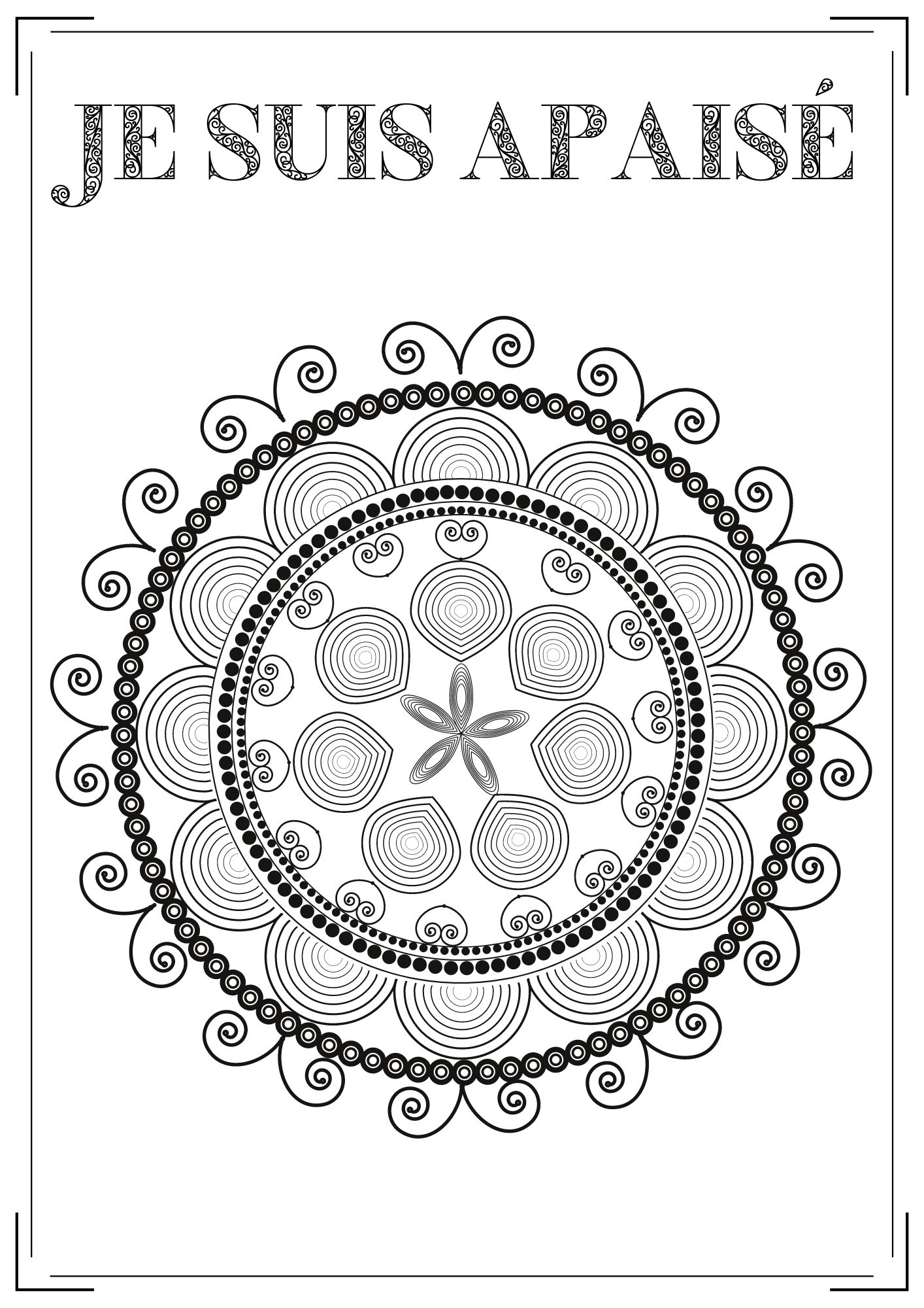 Mindfulness Mandala Adult Coloring Book (2)