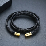 Hommes-BRACELET-hommes-cuir-armure-BRACELETS-hommes-enveloppement-noir-BRACELET-homme-bijoux-pr-sent-pour-petit