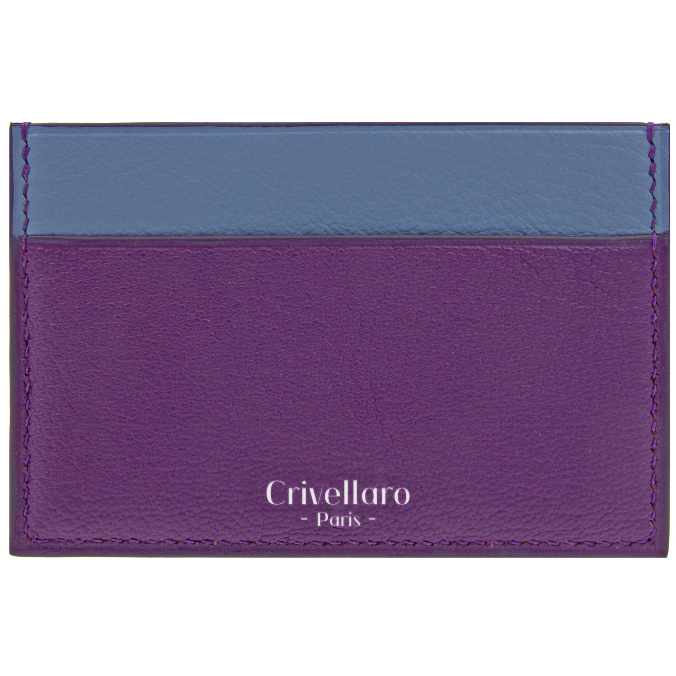 Crivellaro-portes-cartes-SLIM-Violet-Bleu-2