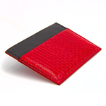 Crivellaro-portes-cartes-SLIM-Serpent-Rouge-Noir-2