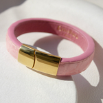 Crivellaro-Bracelet-croco-Rose-4