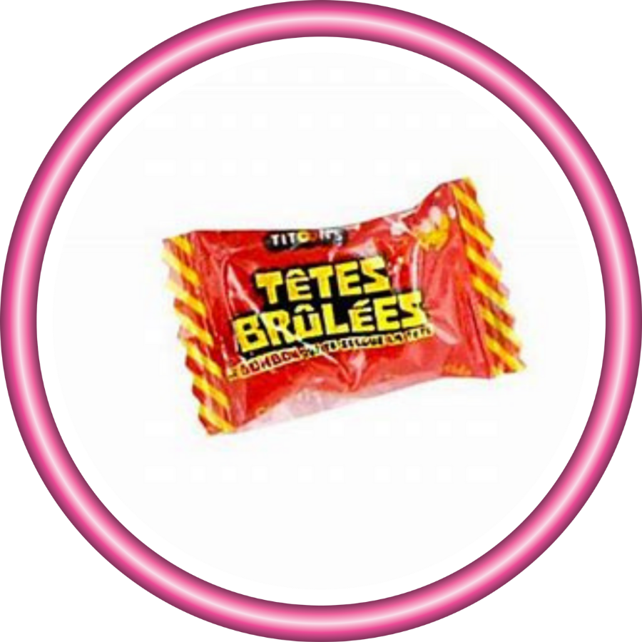 tête brulée fraise